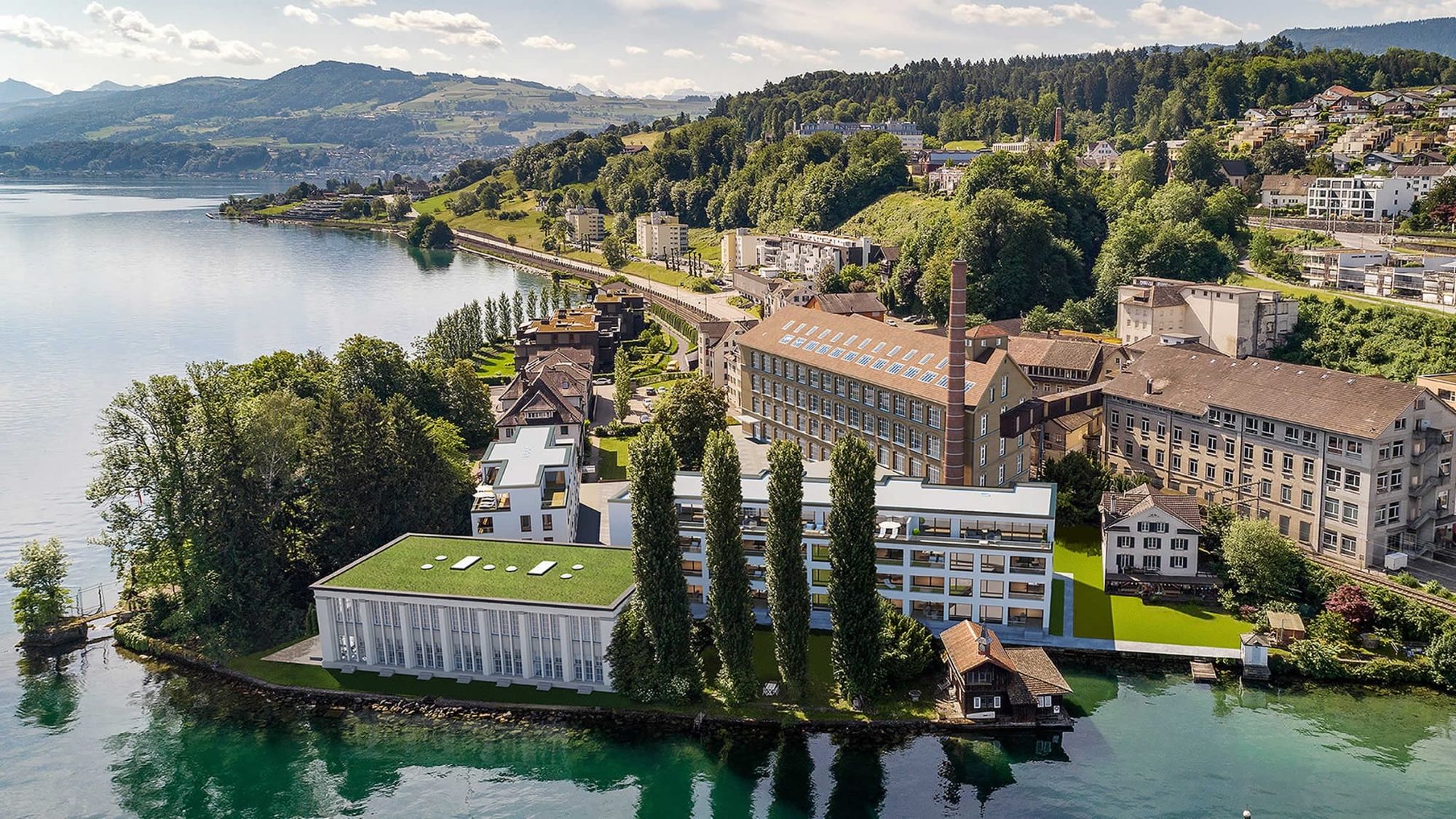 Giessen-Areal, Wädenswil ZH – Visualisierung (Peschar Allround)